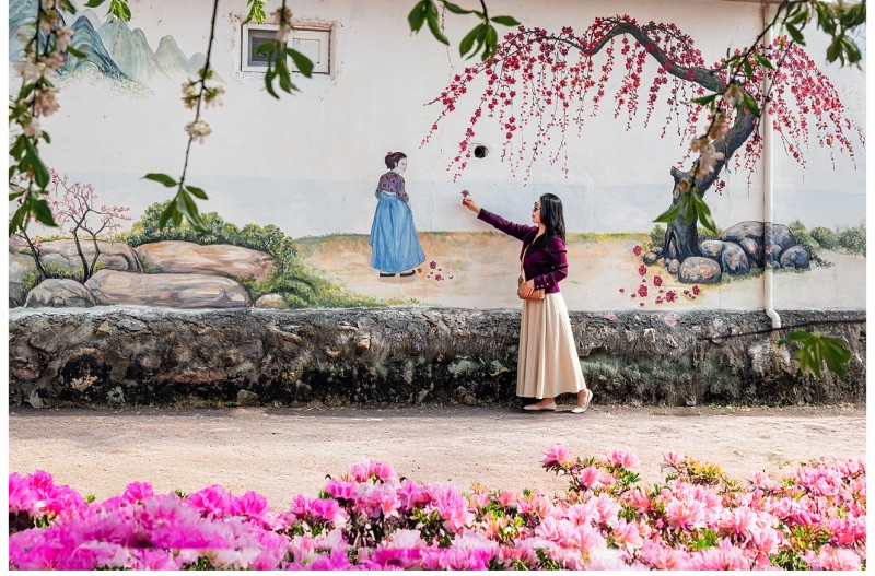봄기운 완연하던 날