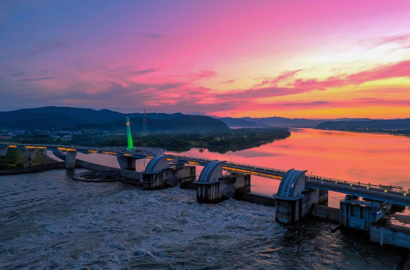 내려다 본는 풍경