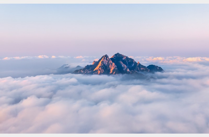 하늘위의 성채 복한산
