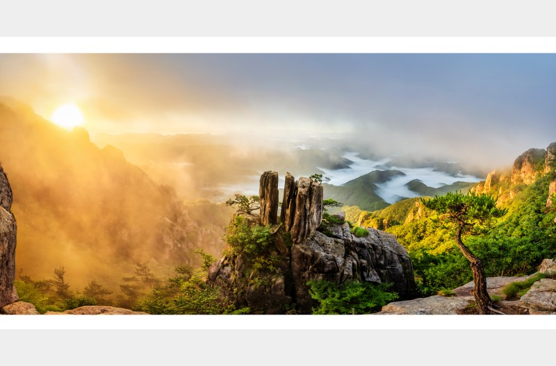 대둔산 아침산책