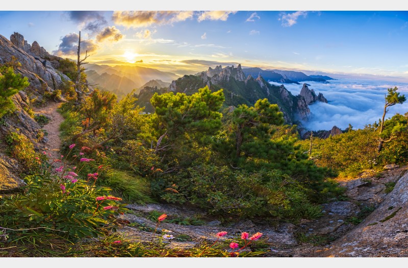 공룡능선 파노라마