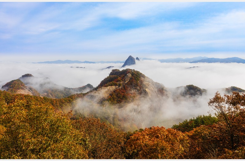 가을 마이산