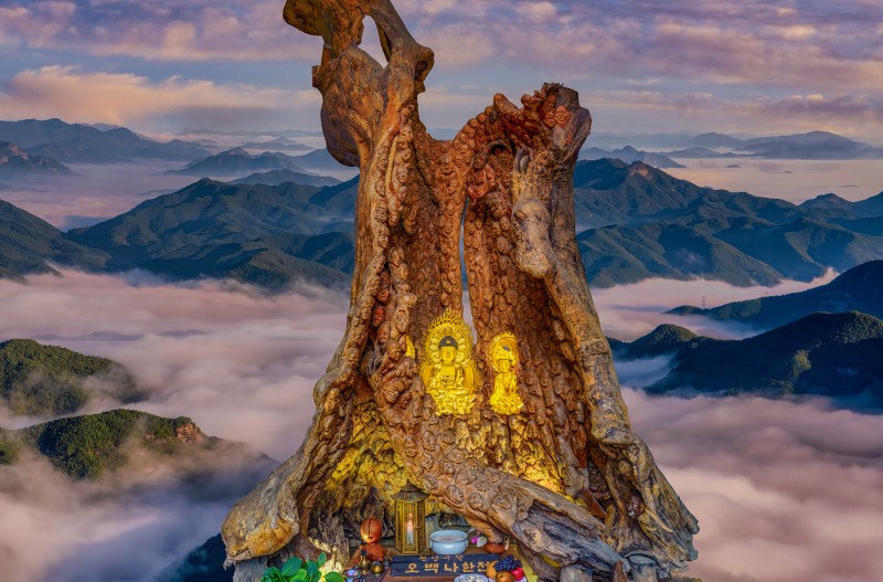 박달재 오백나한상