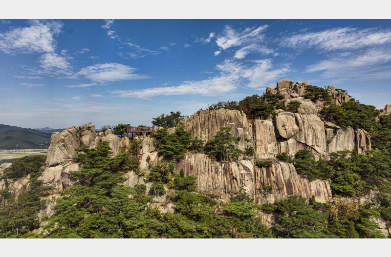 서산팔봉산과홍성용봉산,