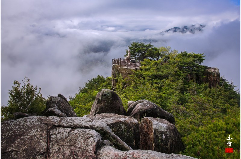 용선대와 화왕산