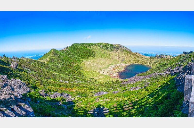 한라산 백록담