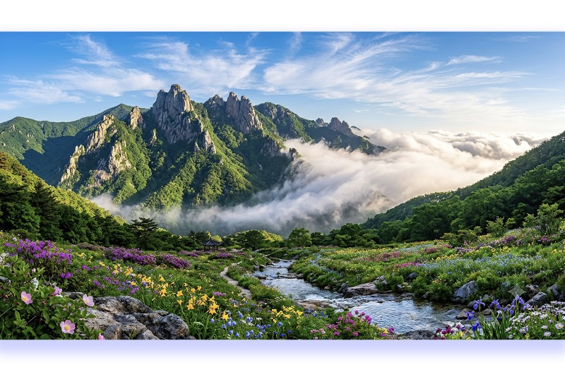 설악산을 모티브로